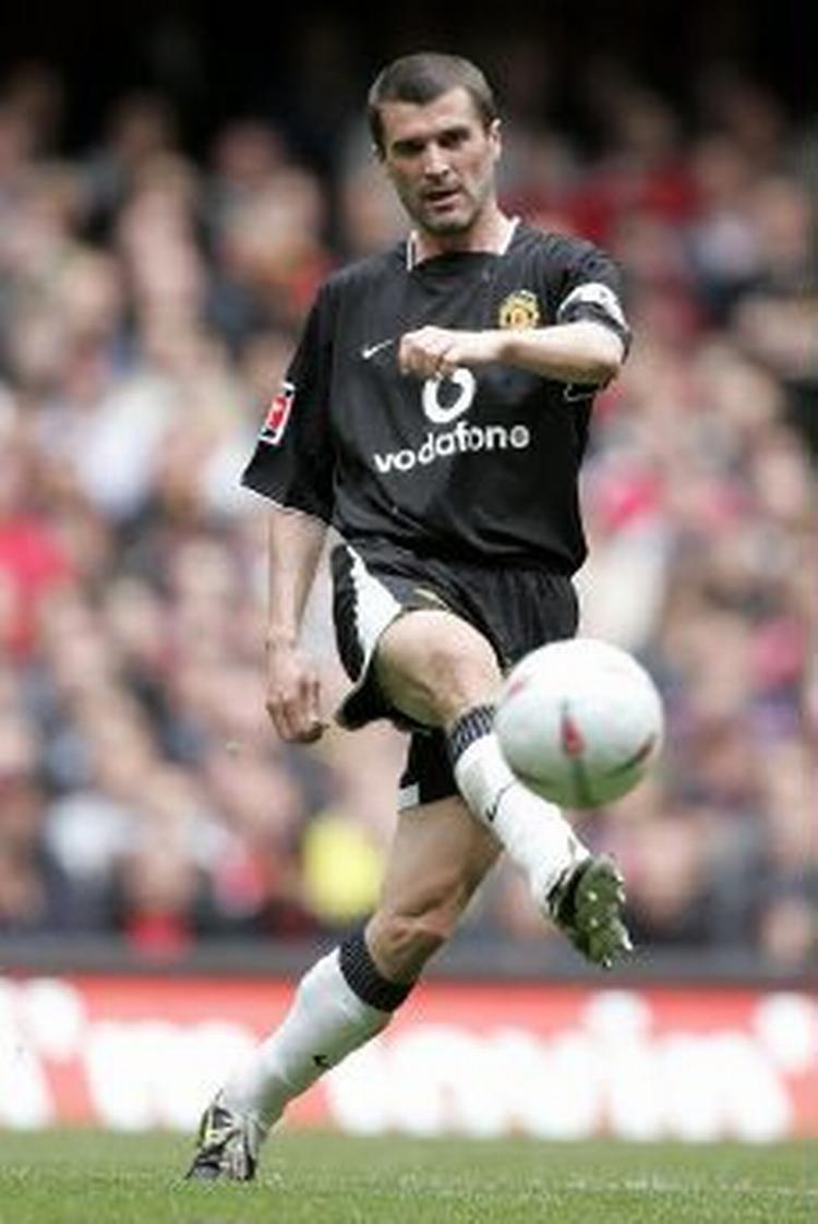 Manchester Uniteds irske jernmand, Roy Keane, er på vej videre. - Foto: AP 