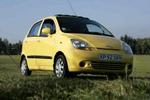 Den koreanske billigbil Chevrolet Matiz er lisfarlig, hvis den rammes med 50 km/t fra siden - Foto: Rasmus Baaner 