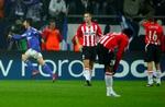 Levan Kobiashvili jubler efter en af sine tre scoringer. - Foto: AP 