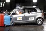 Toyota Yaris tilbyder sikkerhed i topklasse. Foto: Euro NCAP 