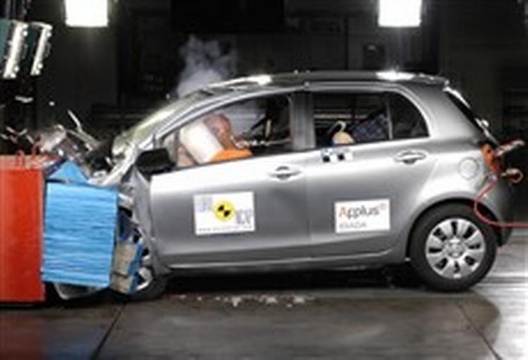 Toyota Yaris tilbyder sikkerhed i topklasse. Foto: Euro NCAP 