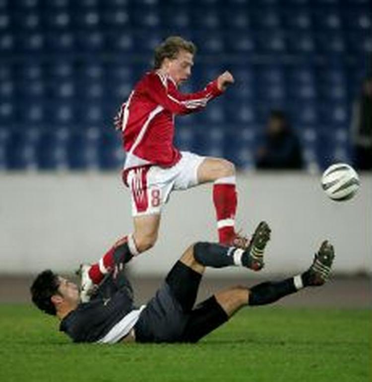 Michael Krohn-Dehli har været tidligere brilleret på det danske U21-landshold. - Foto: Lars Poulsen 