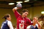 Katrine Fruelund blev med fem mål dansk topscorer. - Foto: AP 