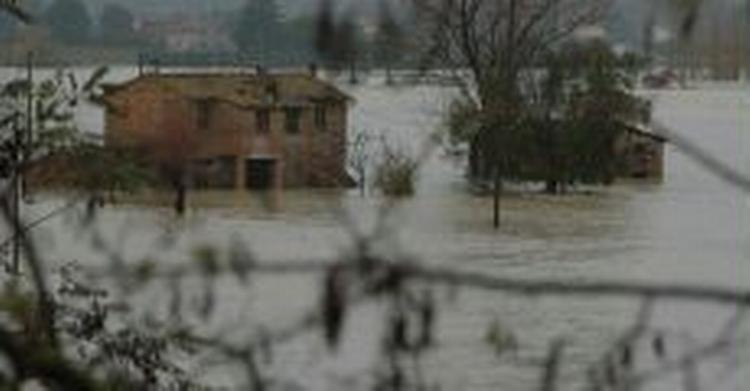 I området omkring Perugia har indbyggerne allerede mærket resultatet af den forhøjede vandstand i Tiberen. - Foto: AP 