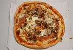 en stor del af to ton gammelt tysk kød er endt på danske pizzaer. Kødet er ikke farligt - bare for gammelt. - Arkivfoto: Finn Frandsen 