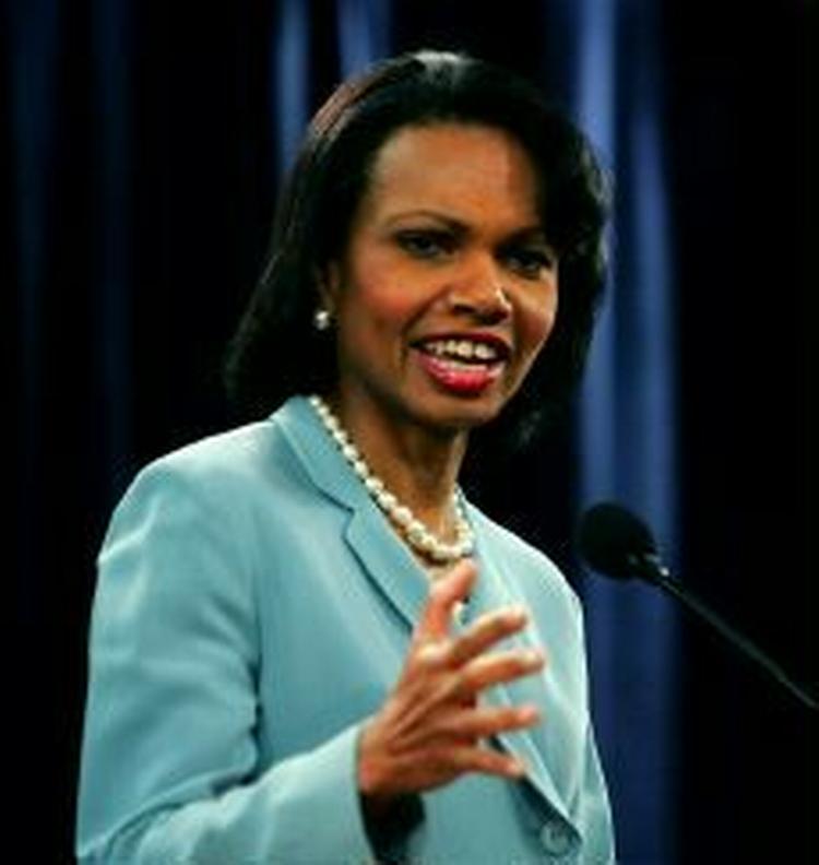 USA's udenrigsminister Condoleezza Rice kommer til at svare på spørgsmål om CIA-fængsler og -flyvninger, når hun besøger Europa i næste uge. - Arkivfoto: AP 