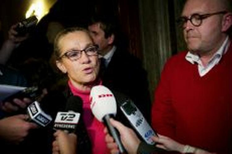 Den radikale Klaus Bondam (th) er taknemmelig for, at Khan endte med at gøre konstitueringen let. - Foto: Martin Lehmann 