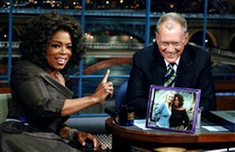 Den stod på forsoning, da to af USA's største talkshow-navne tørnede blidt sammen natten til fredag. - Foto: AP 