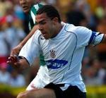 Carlos Tevez og Corinthians tabte i sidste spillerunde med 3-2 til Goias, men sluttede alligevel foran Internacional i tabellen. - Foto: AP. 