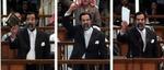 Saddam Hussein protesterede højlydt i retten.   Foto: David Furst/AP 