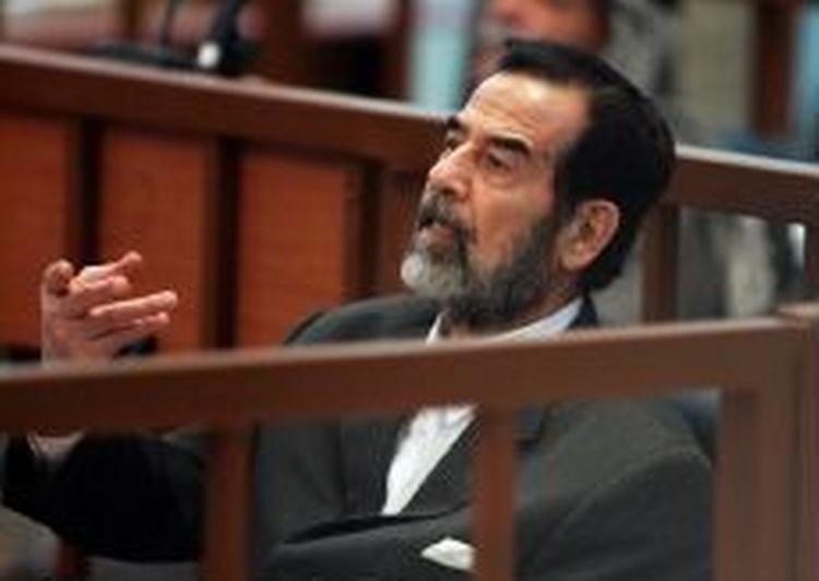 Retssagen mod Saddam Hussein fortsatte igen i dag. - Foto: AP 