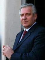 »Der er intet alternativ til loven«, har den kroatiske premierminister Sanader slået fast i dag efter anholdelsen af Ante Gotovina. - Foto: AP 