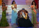 Unnur Birna Vilhjalmsdottir er her blevet kronet som ny Miss World. - Foto: AP 