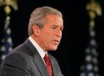 »Der var grund til, at jeg nævnte det (Iran) som en del af 'ondskabens akse'«, siger præsident Bush. - Foto: AP 