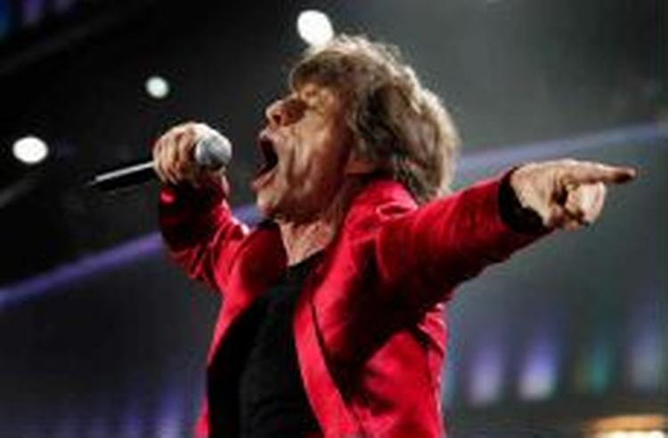 Mick Jagger er klar til at give den gas på scenen i Horsens. - Foto: AP 