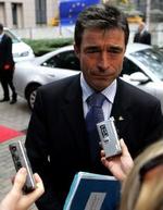 I en pause i forhandlingerne om EU's budget udtaler Anders Fogh Rasmussen, at en aftale er i vente. - Arkivfoto: AP 