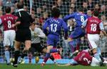 BRITAIN SOCCER ASTON VILLA MANCHESTER UNITED