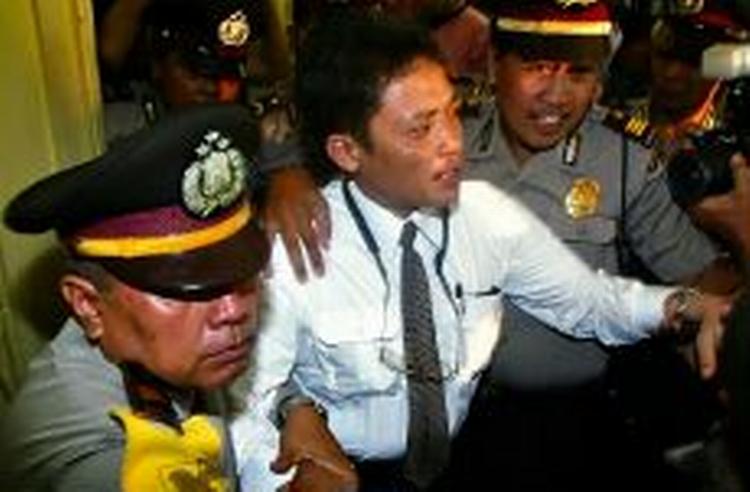 Pollycarpus Priyanto nægtede til det sidste, at han havde gjort noget forkert - og mente, at han var offer for en sammensværgelse. - Foto: AP 
