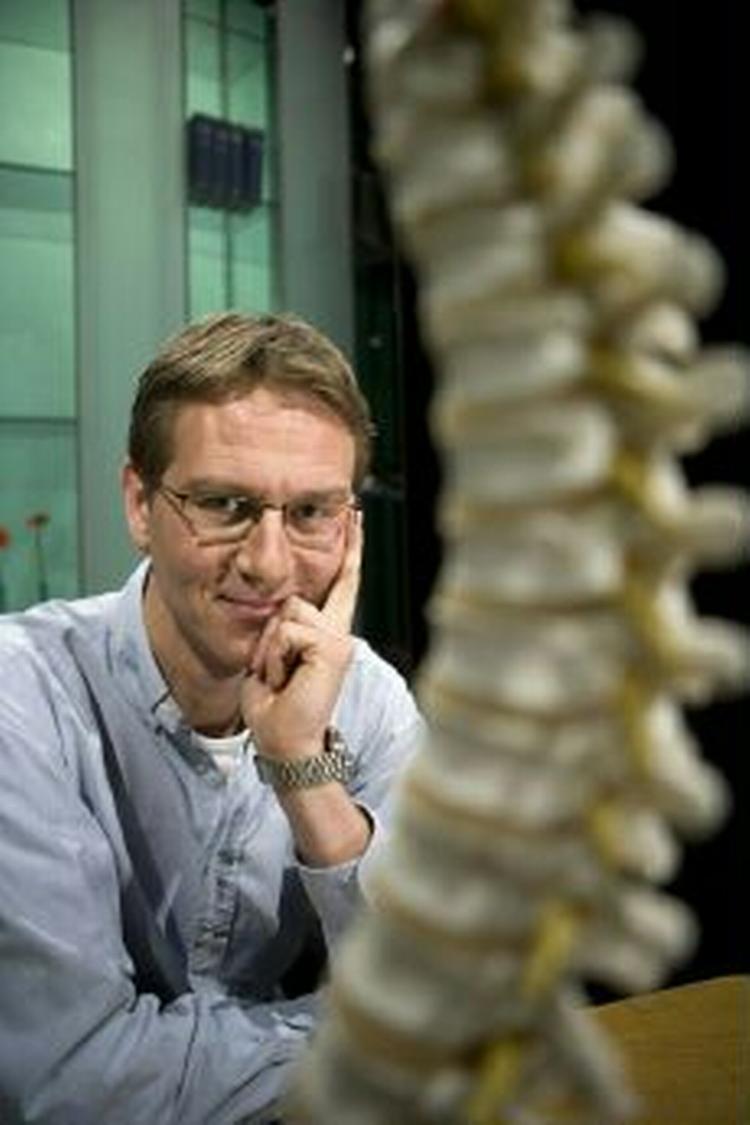 Her er DR's nye læge. - Foto: Niels Åge Skovbo 