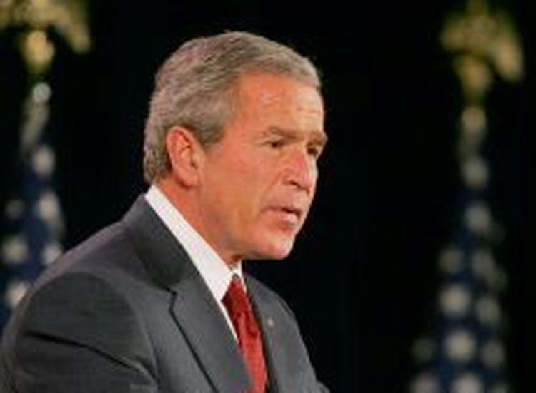 Bush fik kun en måneds forlængelse af landets anti-terrorlov. - Arkivfoto: AP 