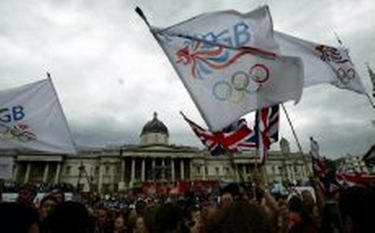 Jublen ville nærmest ingen ende tage, da London blev udnævnt til værtsby for OL. - Foto: AP 