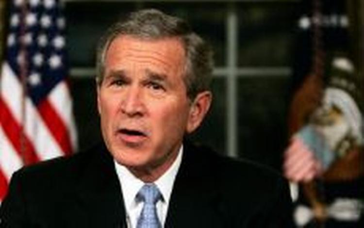 USA's præsident Bush bad Senatet om at få udvidede beføjelser efter angrebene den 11. september 2001. Men han blev afvist to gange - Foto: AP 