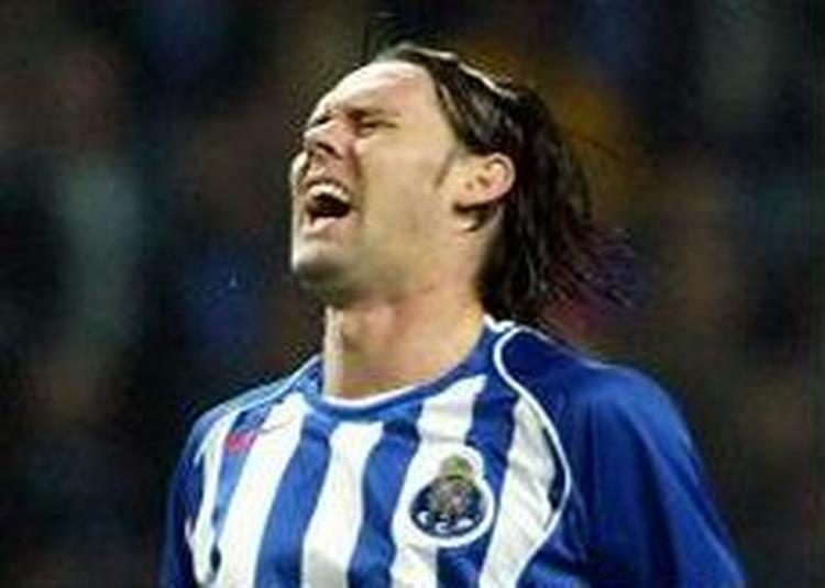 Maniche i FC Portos trøje. - Arkivfoto: AP. 