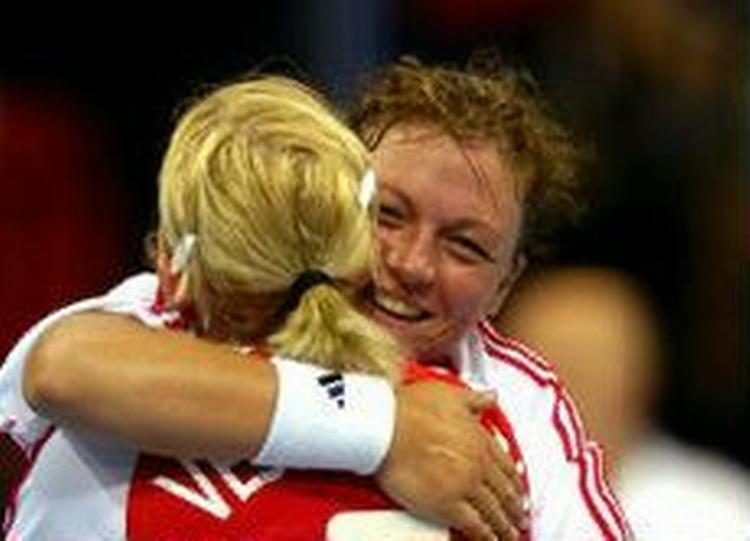 Katrine Fruelund vender hjem til Randers. Og hun tager fætteren med. - Arkivfoto: Jens Dresling 