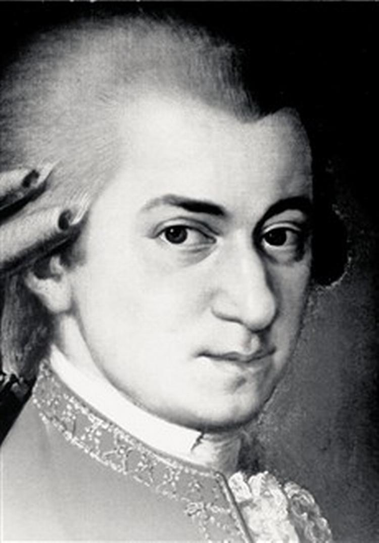 Wolfgang Amadeus Mozart, komponist. Foto: Polfoto! 