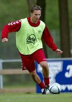 Peter Løvenkrands er et af de varme danske navne på rygtebørsen for klubskifter. Rangers-spilleren tippes til en fremtid hos Real Betis i Spanien. - Arkivfoto: Thomas Sjørup 