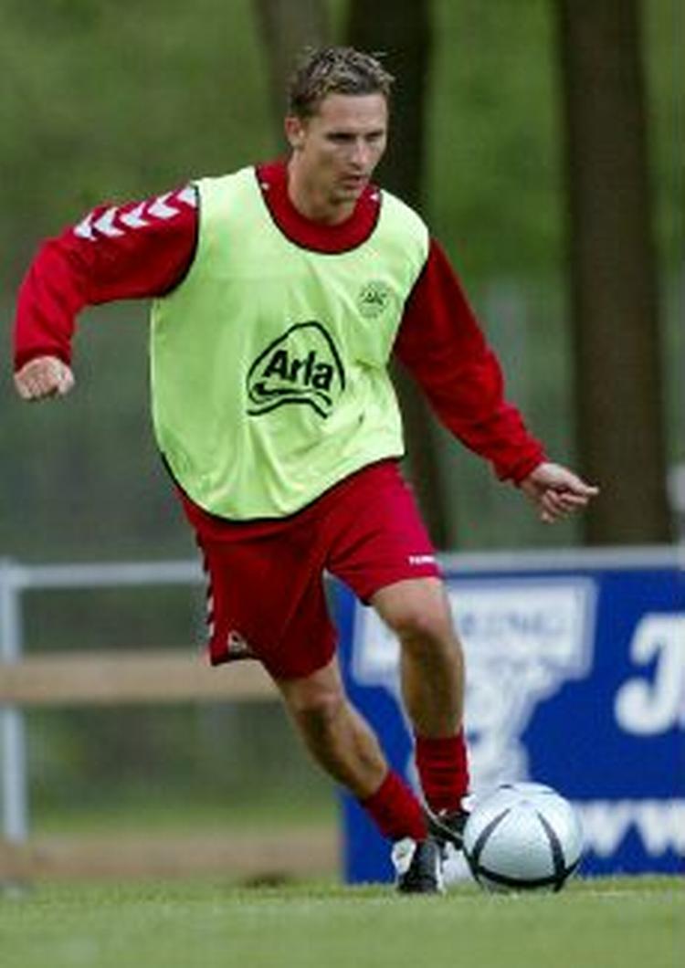 Peter Løvenkrands er et af de varme danske navne på rygtebørsen for klubskifter. Rangers-spilleren tippes til en fremtid hos Real Betis i Spanien. - Arkivfoto: Thomas Sjørup 