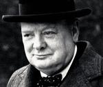 Winston Churchill. - Arkivfoto: Politiken 