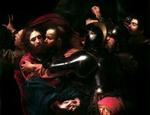 I et irsk kloster gemte den berømte maler Caravaggios maleri  The Taking of Christ  sig   indtil en italiensk konservator støvede det op for 15 år siden. Maleriet hænger i dag på The National Gallery of Ireland.   Foto fra bogen  The Lost Painting 