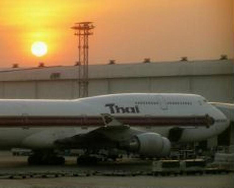 En Boeing 747 fra Thai Airways i Københavns Lufthavn. - Arkivfoto: Johnny Frederiksen 