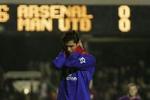 Uniteds Ronaldo ærgrer sig efter en brændt chance. - Foto: AP 