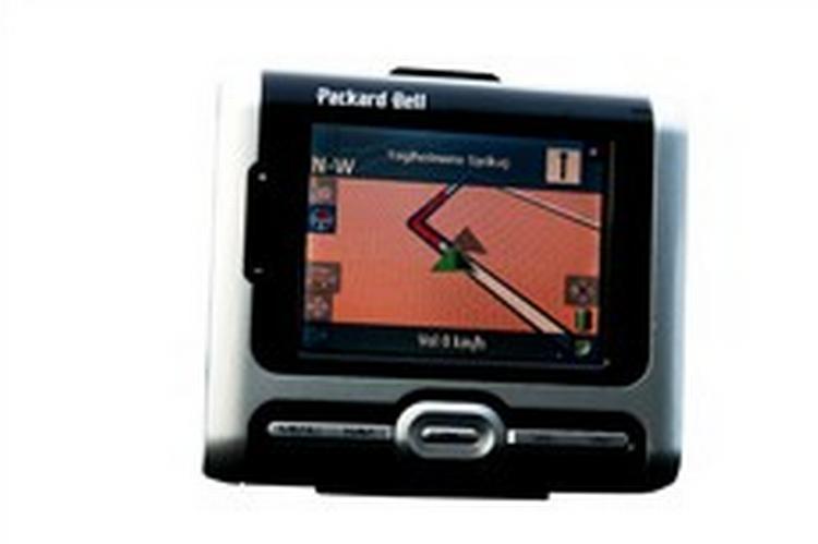 Ruteanvisningen fungerer fint på Packard Bell-GPS'en. Foto: Martin Lehmann 