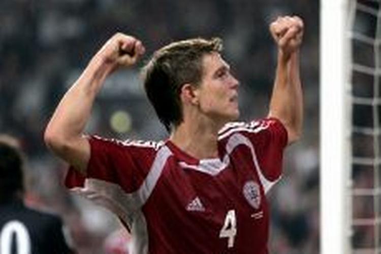 Daniel Agger: Et eller andet må jeg have gjort rigtigt i året, der er gået... - Foto: Thomas Wilmann 