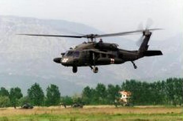 Den styrtede helikopter er af mærket Black Hawk. - Arkivfoto: AP 