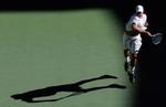 Stilstudie af Andy Roddick under kampen mod sydafrikaneren Moodie. - Foto: AP 