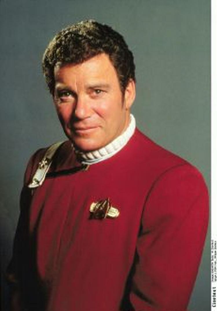 Kaptajn Kirk fra 'Star Trek', William Shatner, har solgt en nyresten og givet pengene til godgørende formål. - Arkivfoto: AP 