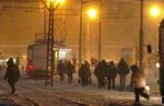 Sporvognssystemet i Moskva er brudt sammen flere steder. - Foto: AP 