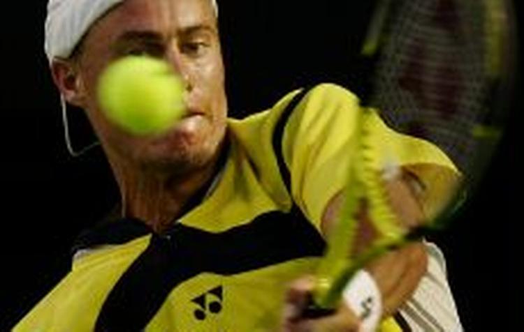 Lleyton Hewitt er færdig i årets Australian Open. - Foto: AP 
