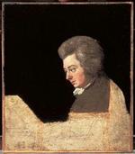 REVIDERET BILLEDE. Ny bog gør op med Mozart-billedet, som vi kender det, og kortlægger nogle af de bare pletter i komponistens liv. Wolfgang Amadeus Mozart, malet af Joseph Lange i 1789.   Foto: Internationale Stiftung Mozarteum 