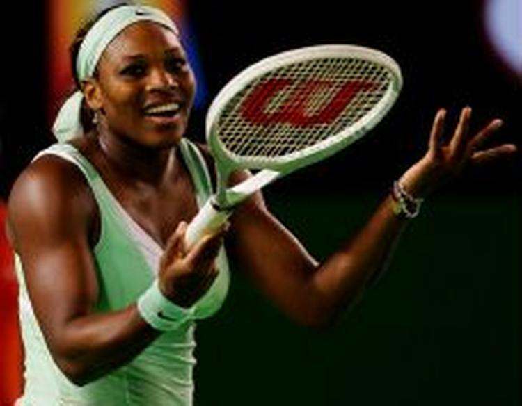 Serena Williams kom aldrig i gang mod Hantuchova. - Foto: AP 