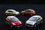 4 x Peugeot 207. Foto: Peugeot 