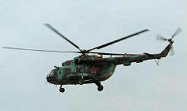 Helikopteren er af samme type som denne. - Foto: AP 