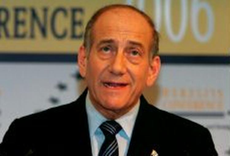 Israel bliver nødt til at opgive dele af Vestbredden, siger Ehud Olmert. - Foto: AP 