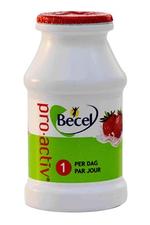 Der er 12,5 procent sukker i en Becel proactiv drikkeyoghurt. Den sælges som del af en sund livsstil. 