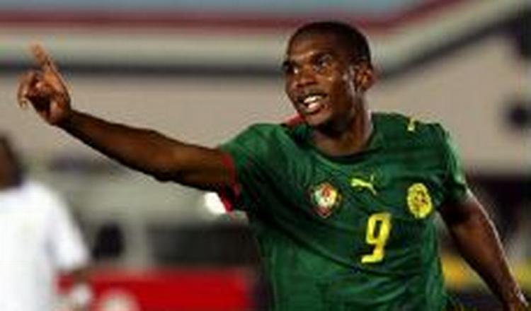 Eto'o har scoret fem gange for Cameroun under Nations Cup. - Foto: AP. 