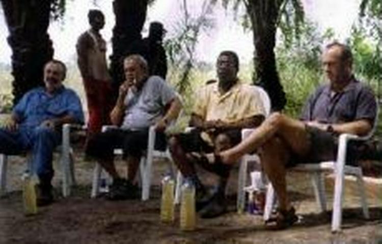 De fire gidsler har været holdt fanget siden 11. januar. - Foto: AP 